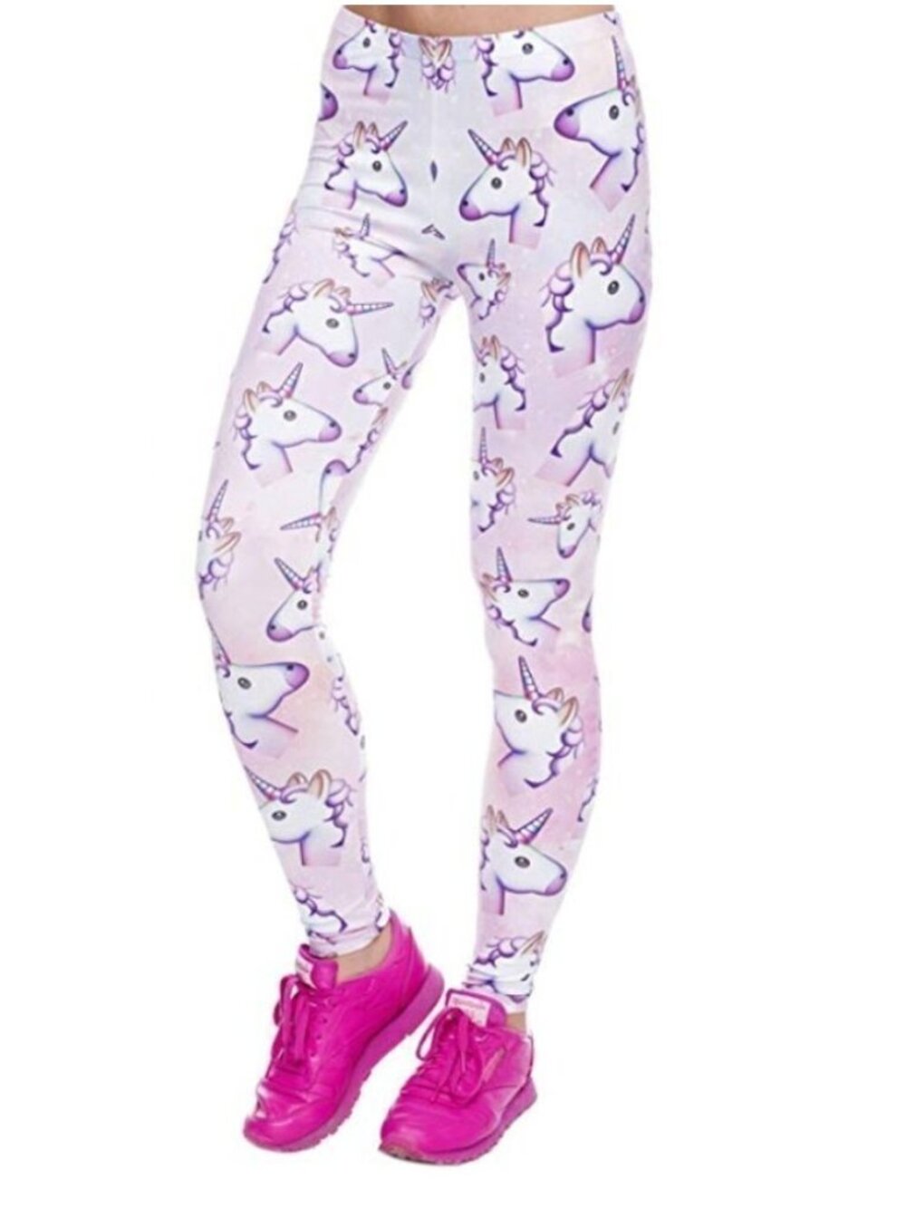 Pastel Unicorn Print Leggings Super Soft Pajama PJ